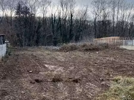 terrain viabilisé 1000m2