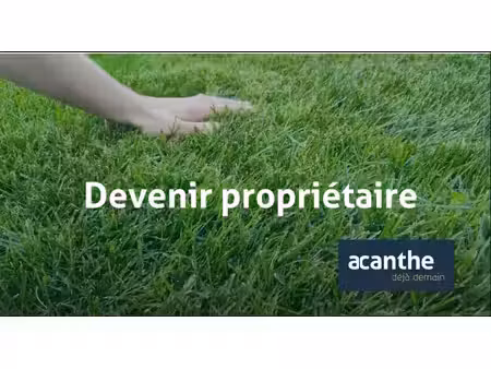 terrain constructible viabilisé à vendre