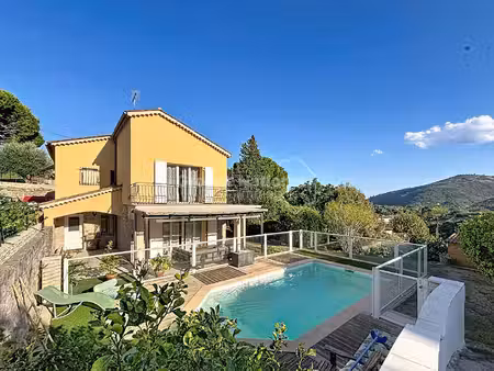 exclusivite a vendre: villa individuelle pégomas 163 m²/piscine/garage