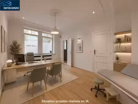 bureau idéal pour une profession libérale -st boniface 75m2