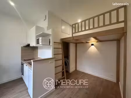 studio 1 pièce 15 m²