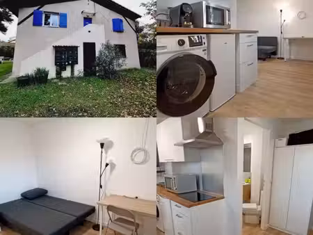 studio meublé 19m²