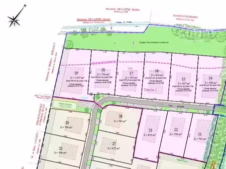 terrain constructible 900 m2 martillac 33 gironde