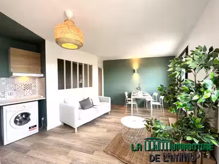 appartement f2 meuble tout confort - cellier sur palier.