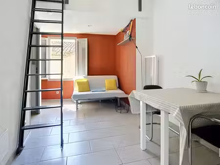 studio 1 pièce 19 m²