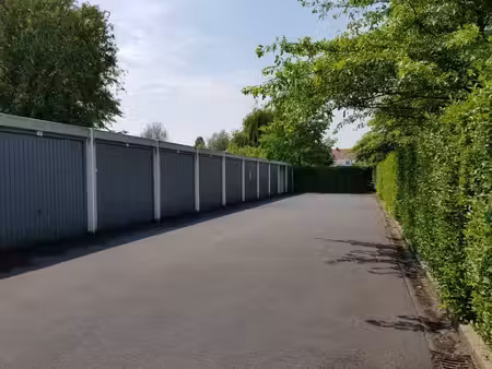 garagebox te huur te rumbeke