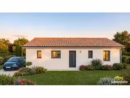 projet de construction d'une maison 84 m² avec terrain à verneuil-sur-vienne (87)