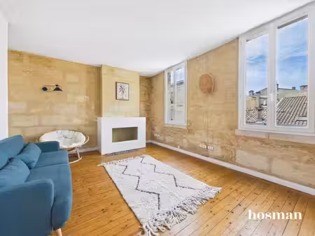 superbe appartement 3 pièces de 75 m² - rénové avec charme - rue de leybardie, bordeaux