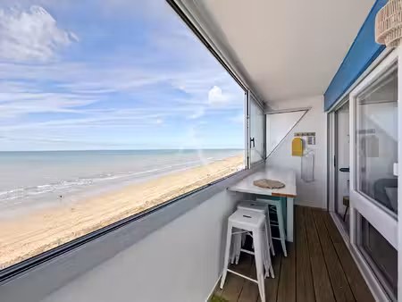 appartement saint hilaire de riez 2 pièce(s) face mer