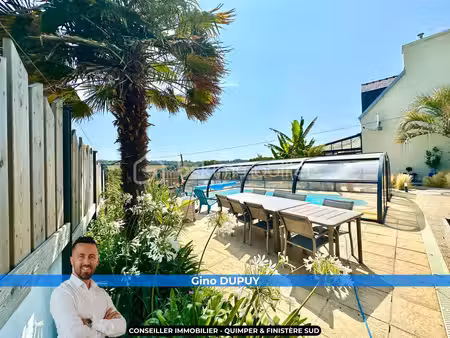 maison 93m² - 4 pièces - pont-croix - piscine