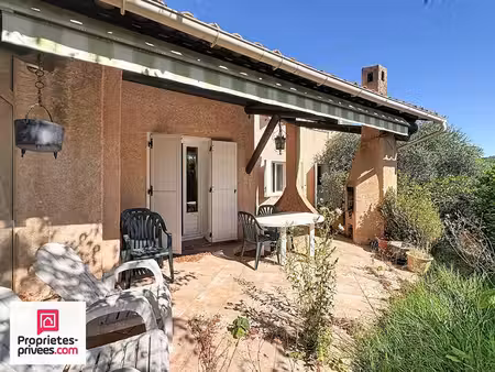 villa t5 garage sur 764 m² de terrain clos avec vue