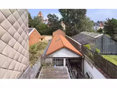 uccle - alsemberg - maison mixte de 247 m² avec studio recon