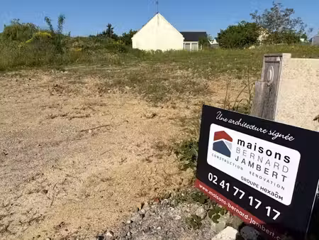 vente terrain 470 m² à montjean-sur-loire (49570), 41 950 €