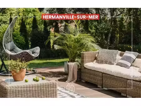 vente maison neuf 3 pièces 83m2 hermanville-sur-mer - 299900 € - surface privée