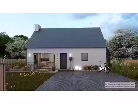 vente maison neuve 3 pièces 63 m² à roz-landrieux (35120), 176 200 €