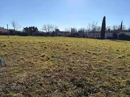 terrain constructible viabilisé à vendre