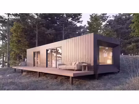neuf sur commande — maison 40 m² premium, livrée finie et posée chez vous en 1 jour