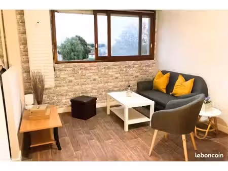 2 pièces 38m² meublé - châlons centre