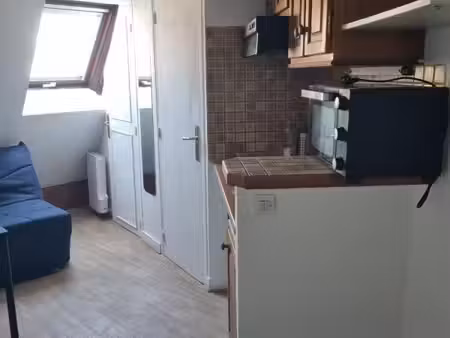 à louer - studio meublé - 9 m² - paris - secteur champs-?