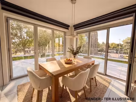 exclusief wonen | ruim appartement met uitzonderlijk terras
