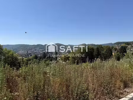 terrain constructible viabilisé à vendre