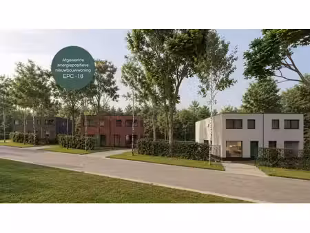 afgewerkte energiepositieve (epc -18) nieuwbouwwoning
