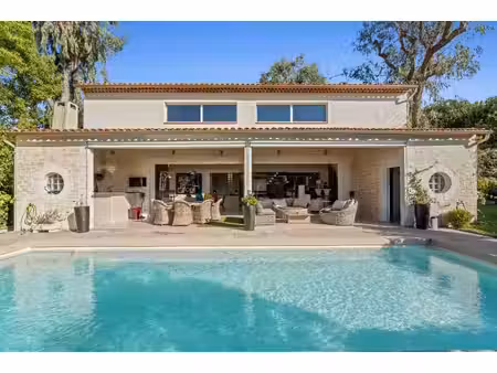 cannes - croix des gardes - villa contemporaine - domaine fermé