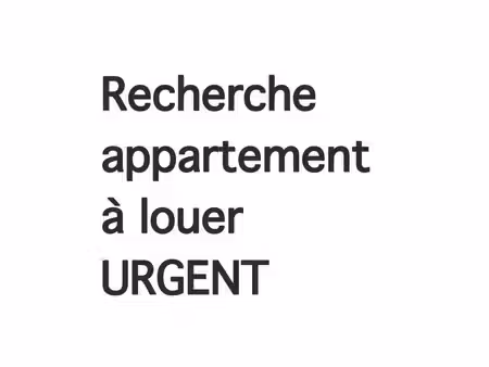 recherche appartement en urgence