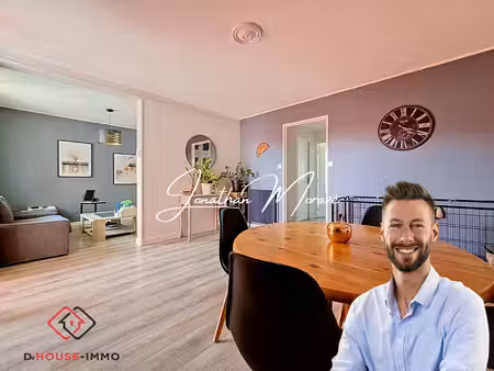 appartement t4 de 86 m² - terrasse + loggia - cave