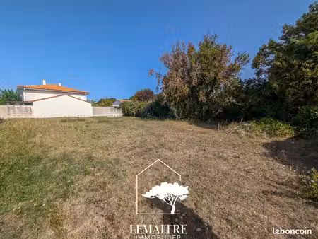 terrain 487 m² vaux-sur-mer