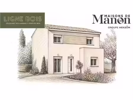 terrain avec maison neuve à vendre