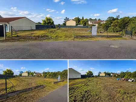 terrain constructible à vendre