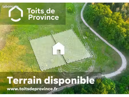 terrain 382 m² tignieu jameyzieu