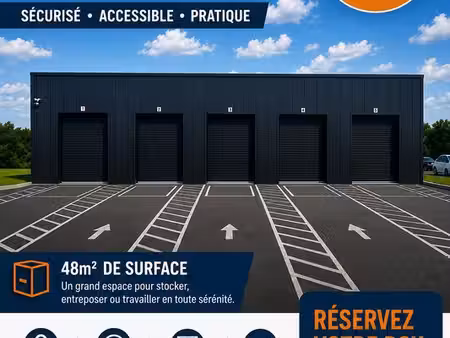 box à louer 48m2