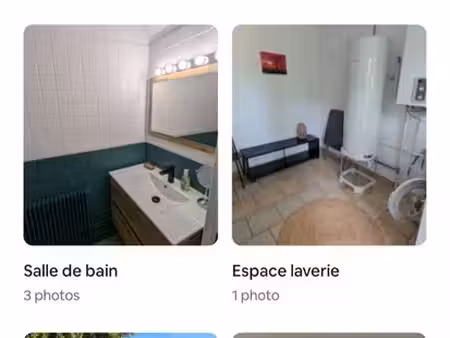 maison studio lumineux dans une longere authentique clos calme et sécurisée