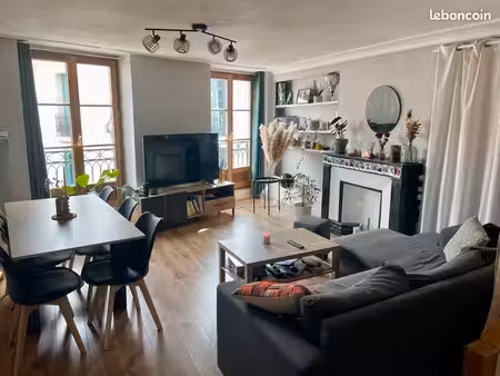 charmant t4 - duplex - meublé