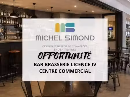 fonds de commerce bar, brasserie 100 m²