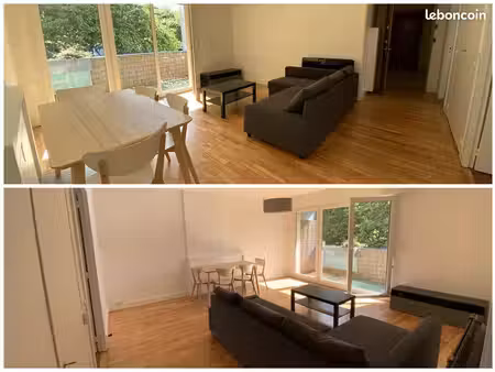 location appartement t2 meublé - centre de lorient - balcon sud