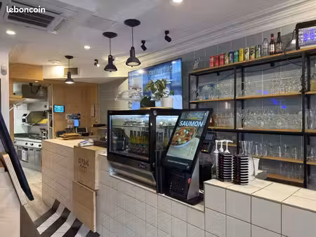 restaurant-bar licence iv — 100 m² + 2 niveaux + terrasse 45 m² — place saint-louis, hyper