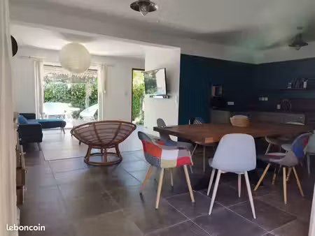 villa t4 meublée + jardin
