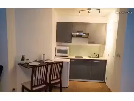 studio meublé et rénové