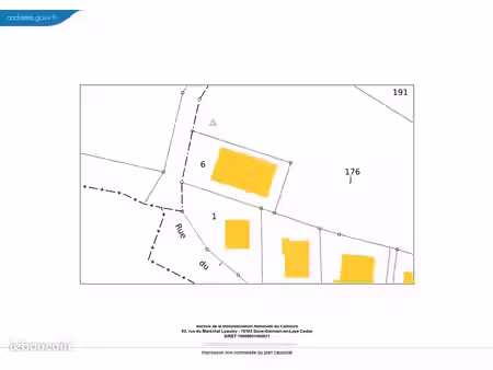 terrain 603 m²
