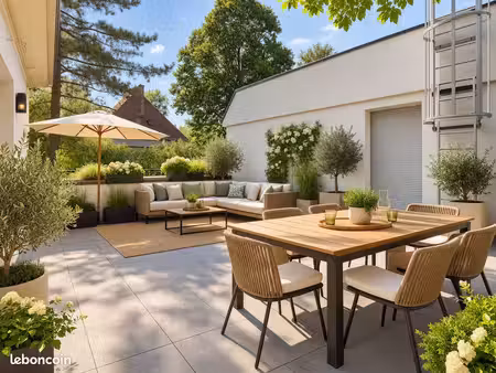 strasbourg meinau 3/4 p de 102m² 2 terrasses et cave