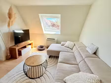 strasbourg robertsau – duplex 4 pièces rénové – 98 m²– balcon, garage & parking