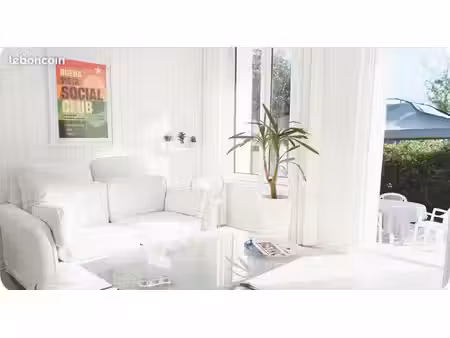 t2+ jardin terrasse privée tout meublé tout équipé