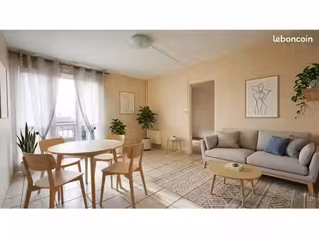 2 pièces . 52 m² . troyes secteur hôpital