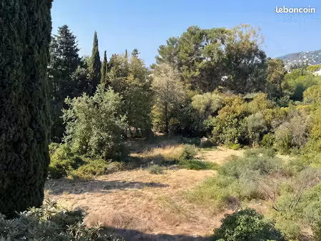 terrain à bâtir 1 798 m² – plein sud – saint-maymes, antibes
