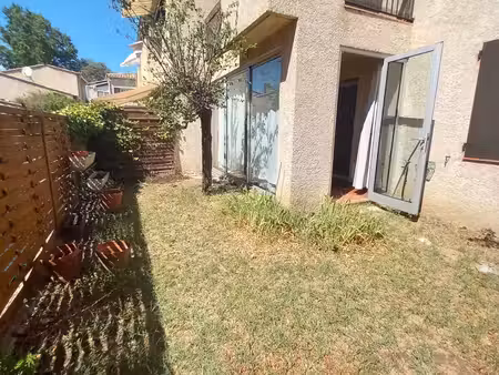 t3 avec jardin petite residence centre ville