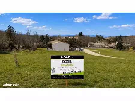 terrain viabilisé dans un village prisé – triangle uzès / alès / nîmes