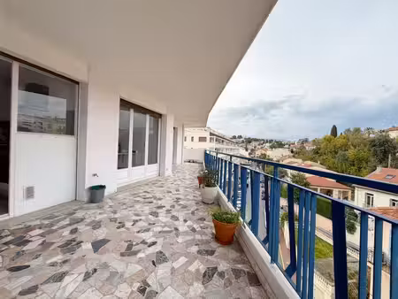 ?️ cannes petit juas — 4 pièces 85 m², dernier étage, terrasse